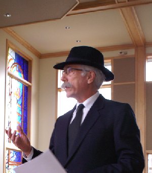 Professor Albert Einstein actor seminar leader